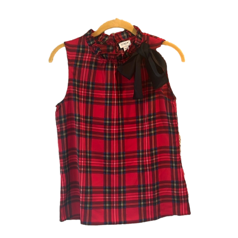 J.Crew Holiday Top - Picture 1 of 8